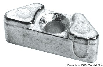 Zylinderanode für Yamaha 9,9/250 PS