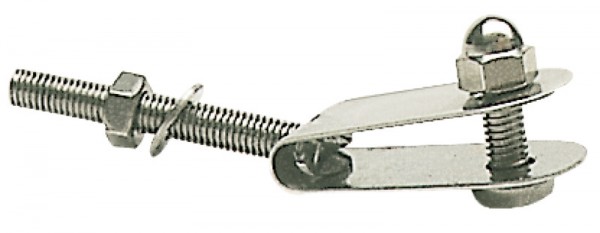 Schelle mit Bolzen aus rostfreiem Edelstahl (3142)