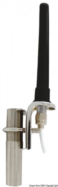 Mini-Antenne GLOMEX für VHF/AIS Länge 14 cm RA 111